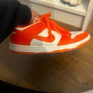 Orange Low Nike Dunks